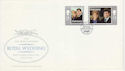 1986-07-23 Guernsey Royal Wedding Stamps FDC (62698)