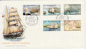 1983-11-15 Guernsey Shipping Stamps FDC (62707)