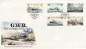 1989-09-05 Guernsey GWR Shipping Stamps FDC (62711)