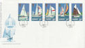 1991-07-02 Guernsey Yacht Club Stamps FDC (62716)