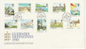 1985-07-23 Guernsey Definitive Stamps FDC (62766)