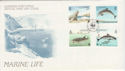 1990-10-16 Guernsey Marine Life Stamps FDC (62794)