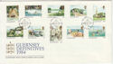 1984-09-18 Guernsey Definitive Stamps FDC (62802)