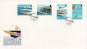 1988-09-06 Guernsey Power Boats Stamps FDC (62829)