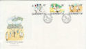 1989-02-28 Guernsey Europa Games Stamps FDC (62830)