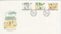 1989-02-28 Guernsey Europa Games Stamps FDC (62842)