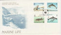 1990-10-16 Guernsey Marine Life Stamps FDC (62844)