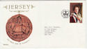 1983-11-17 Jersey Â£5 Definitive Stamp FDC (62896)