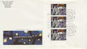 1992-11-10 Christmas Stamps Cyl Pangbourne FDC (62991)