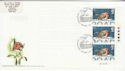1995-10-30 Christmas Stamps T/L Snowdown FDC (63009)