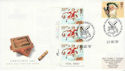 1997-12-25 Christmas Stamps London EC1 Souv (63026)