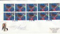 1998-12-25 Christmas Stamps London EC1 Souv (63037)