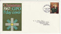 1967-10-18 Christmas Stamp Bethlehem FDC (63171)