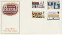 1970-02-11 Rural Architecture Stamps No Pmk FDC (63224)