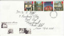 1997-08-12 Post Offices Stamps Exeter FDC (63235)