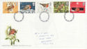 1995-10-30 Christmas Robins Stamps Nottingham FDC (63249)