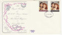 1986-07-22 Royal Wedding Stamps Devon FDC (63319)