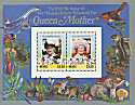 1985 Nevis Queen Mother Revalued S/S Stamps MNH (6333)