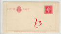 QEII 2.5d Letter Card Un-used (63416)