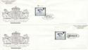 2002-04-25 Queen Mother Stamps x10 SHS FDC (63564)