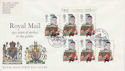 1985-07-30 Discount Booklet Stamps Cyl London FDC (63578)