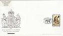 2002-12-11 Queen Mother Stamp Glamis Castle Souv (63582)