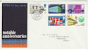 1969-04-02 Anniversaries Stamps Bureau FDC (63646)
