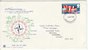 1969-04-02 NATO Anniversary Stamp Bournemouth FDC (63648)