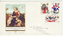 1968-11-25 Christmas Stamps Birmingham FDC (63675)