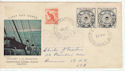 Australia 1954 Antarctic Expeditions Stamps FDC (63688)
