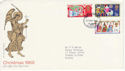 1969-11-26 Christmas Stamps Bureau FDC (63780)