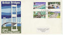 1968-04-29 British Bridges Stamps Plymouth FDC (63817)