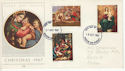1967-10-18 Christmas Stamps Double Dated FDC (63860)