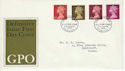 1968-02-05 Definitive Stamps Bureau FDC (63888)
