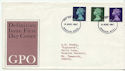 1967-08-08 Definitive Stamps Windsor FDC (63899)