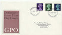 1967-08-08 Definitive Stamps Windsor FDC (63900)
