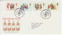 1978-11-22 Christmas Stamps Bethlehem FDC (63938)