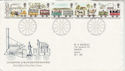 1980-03-12 Railway Stamps Bureau FDC (64034)