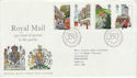 1985-07-30 Royal Mail 350th Stamps Bureau FDC (64037)
