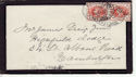 Queen Victoria Stamp Used on Cover Inveraray 1899 (64094)