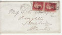Queen Victoria Stamp Used on Cover London 1865 (64103)
