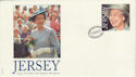 2001-07-13 Jersey Royal Visit Stamp FDC (64124)