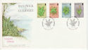 1975-01-07 Guernsey Ferns Stamps FDC (64204)