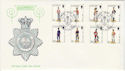 1974-04-02 Guernsey Definitive Uniforms Stamps FDC (64208)