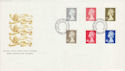 1993-10-26 Definitive Stamps Cardiff FDC (64234)