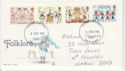 1981-02-06 Folklore Stamps Llanelli FDC (64482)