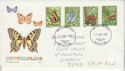 1981-05-13 Butterflies Stamps Carmarthen FDC (64484)