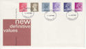 1981-01-14 Definitive Stamps London FDC (64488)