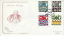 1982-07-23 British Textiles Stamps Rochdale FDC (64633)