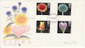 1987-01-20 Flower Stamps Chester FDC (64806)